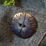 VINTAGE GRANDMA CORE DENIM BUTTON DOWN SNOWMAN JACKET Blue Photo 3