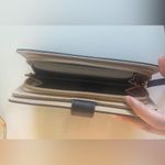 Elegant Gold Hollow Leaves Wallet Black Photo 5