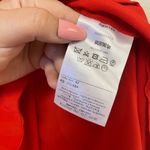Red Valentino  Bateau Neckline Mini Dress Ruffle Details Size 42 Photo 5