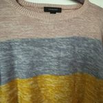 Primark  Striped Knit Sweater XS Colorful Crew Neck Jumper Casual Pullover Photo 3