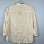 Bit & Bridle  3X plus size cotton women’s textured button down shirt Photo 6