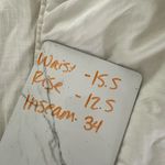 ZARA  Women’s 8 Blue Denim Wide Leg Raw Hem Jeans Distressed Photo 6