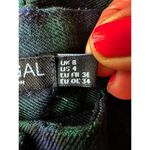 Nasty Gal  Collection Plaid Trousers Pants Size 4 Cuffed Ankle High Waist… Photo 11