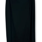 Dana Buchman Black Maxi Skirt High Slit Career Wear Formal Women's Size 14 Photo 0