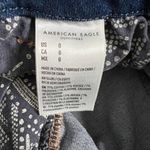 American Eagle Next Level Stretch Curvy Hi-Rise Shortie 0 Women’s Blue 6732 Photo 3