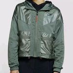 Nike  Sportswear Windrunner Cargo Women Jacket Loose Fit Green Size Small Photo 0