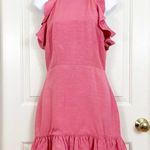 Elliatt Revolve Chord Ruffle Mini Valentine Dress Size S Photo 4