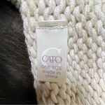 Cato Cream Chunky Knit Infinity Scarf Photo 8