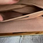 VTG Shirl Miller Purse Clutch Black Gold Framed Reptile Snake Glam Retro Boho Photo 7