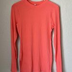 Free People movement peach ribbed long sleeve Photo 1