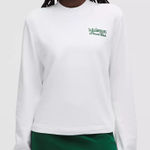 Lululemon  Heavyweight Fleece Pullover *Tennis Club in White Size: S Photo 0