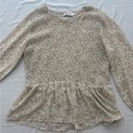 Petal and Pup  Cream Floral Blouse Photo 0