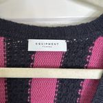 Equipment  Femme 100% wool stripe sweater Photo 3