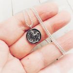 Chinese Zodiac Year of The Horse Pendant Necklace Sterling Silver Silver Photo 6