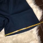 Delpozo navy wide legged shorts sz 42 Blue Photo 8