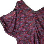 Free People  Vintage Y2K Butterfly Logo Deep Vee Open Shoulder Top Blouse Size XS Photo 6