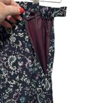 VTG Casual Corner Women Whimsigoth Maxi Skirt 8 Black Floral Paisley Cottage Photo 3