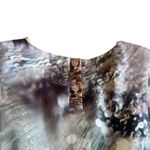 Ted Baker  London Mecia Sequin Print Dress Short Sleeve Satin Size 0 Women's Photo 8