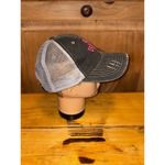 Embroidered Purple White Ikat Texas Distressed Trucker Hat Cap Mesh Adjustable Photo 2