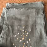 Aerie Women's Werk Play Twill Pain Splatter Green Overalls XS Photo 7