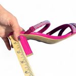 Report Y2K Pink Rhinestone Heels Women's Size 6 Photo 5