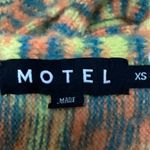 Urban Outfitters Motel Multicolor Striped Space Dye Open Tie Back Tank Top Sz XS Photo 2