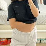 Converse Black Cropped Top Photo 0