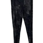 Clara Sun Woo Signature Slim Legging Black Grey Pull On Pants Slinky Women Small Photo 0