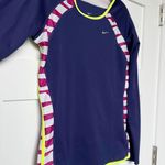 Nike Neon Striped Dri-Fit Long Sleeve Photo 1