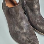 Lucky Brand  FERRYN LEATHER BROWN METALLIC ANKLE SHOOTIES BOOTS 6M WESTERN Photo 2