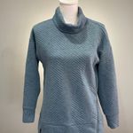 Reebok CLEARANCE! Slate Blue Cowl Sweater Size S VGUC Photo 0