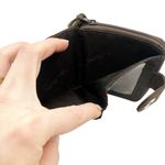 Vera Bradley  Mini Zip Wallet Expresso Brown Photo 3