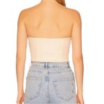Susana Monaco NWT Faux Leather Strapless Tube Top SMALL Photo 1