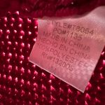 Entro  burgundy 1/4 lace up hooded sweater M casual knit tie school Photo 5