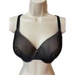 Natori  Full Figure Contour Underwire Lace Bra BLACK CAFE Size 32DDD Photo 3
