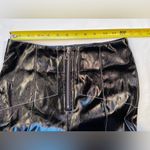 I am gia I.Am.Gia, Winona Black Patent Vegan Leather Hi Rise Pants, Size Small Photo 5