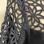 Elevenses Anthropologie  Soutache Crochet Bomber crochet sheer sleeves jacket Photo 8