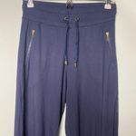 Bogner navy lightweight straight leg sweatpants XS Photo 2