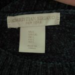 Christian Sirianio Christian Siriano Green and White Sweater Photo 2