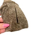 Lululemon ‎ Rush Hour 1/2 Zip Sweatshirt Women Size 10 Heathered Military Green Photo 10