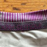 Under Armour Heat Gear Short Sleeve Fitted Top Purple Size Small Photo 1