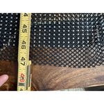 Refuge Vintage Y2K Women Black Mesh Sheer all over rhinestone Dress Size Medium Photo 7