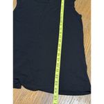 ALC Frank A.L.C. Harper Cotton Crew Sleeveless Twist Tank Top Black Size Medium Photo 5