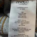 Maje  E18BENEDICTE Denim Vest Blue Sleeveless Jean Jacket NWT – Size 38 Photo 10