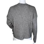Raya Sweater Womens Large Gray Mock Neck Casual Work Essential Basic Minimalist Photo 3