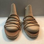 Madewell  Sandals Kathryn Espadrille Slide in Brown Amber Leather Sz 9.5 BNWT Photo 6