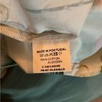 NWOT Vilagallo Cassie Cotton Tropical Print Dress White Size 8 Photo 10