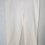 Tori Richard  Honolulu Lanai Twill Crop 14 White Pants NWT Photo 0
