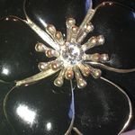 Floral Black and Yellow Cuff Bracelets Photo 1