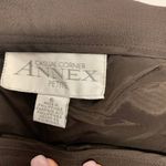 Casual Corner Deep Brown Dress Pants Trousers 26" Waist Size XS Photo 5